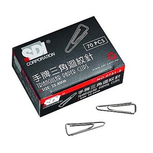 【手牌】0731B三角迴紋針
